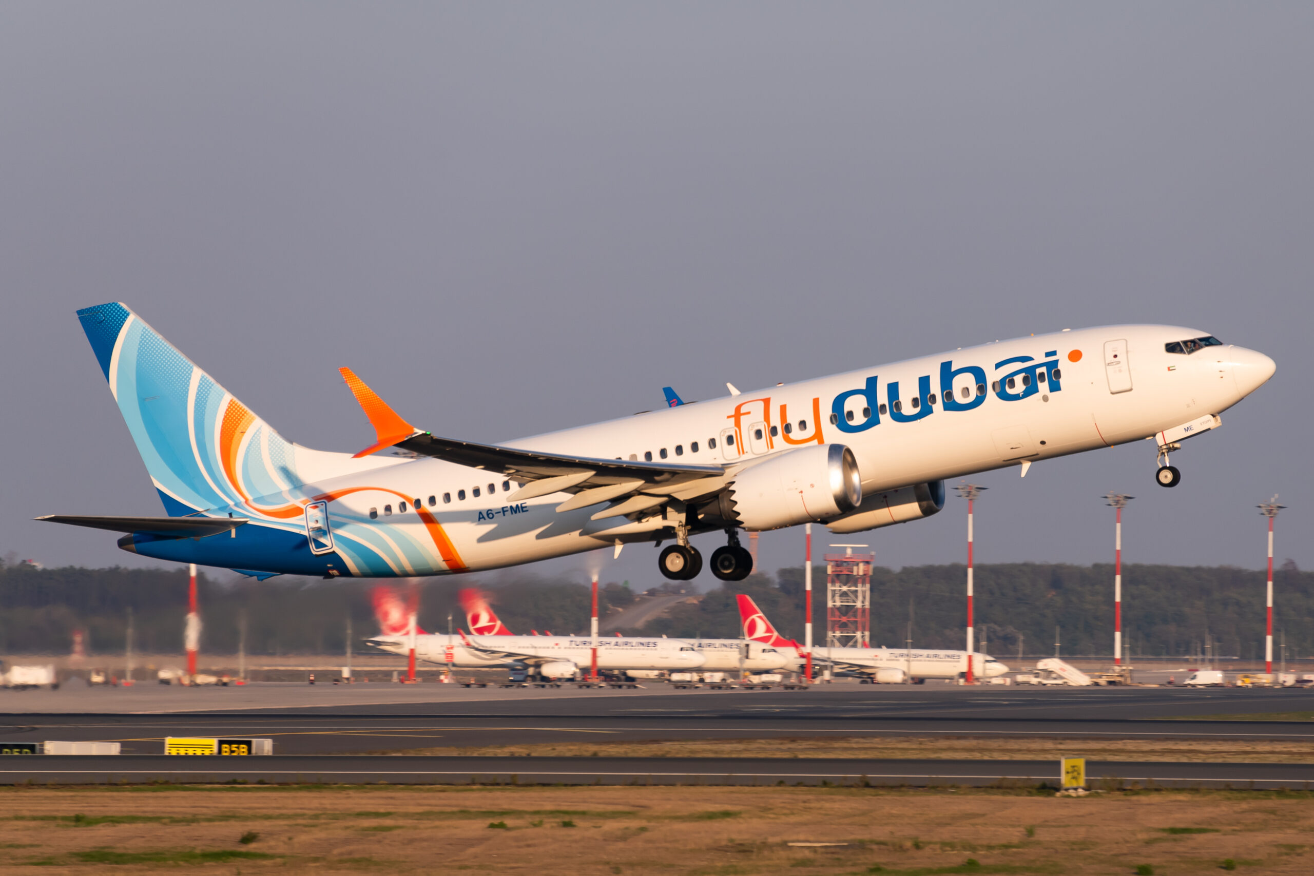 flydubai a Bergamo Bergamo atterra a Dubai