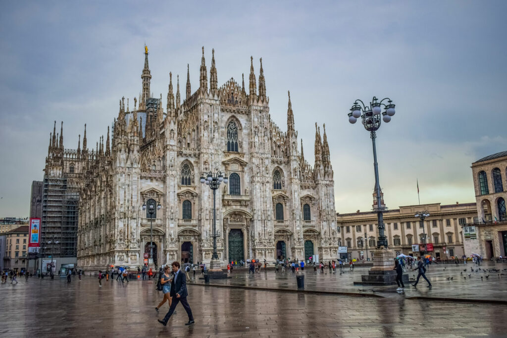 Milano, piazza Duomo